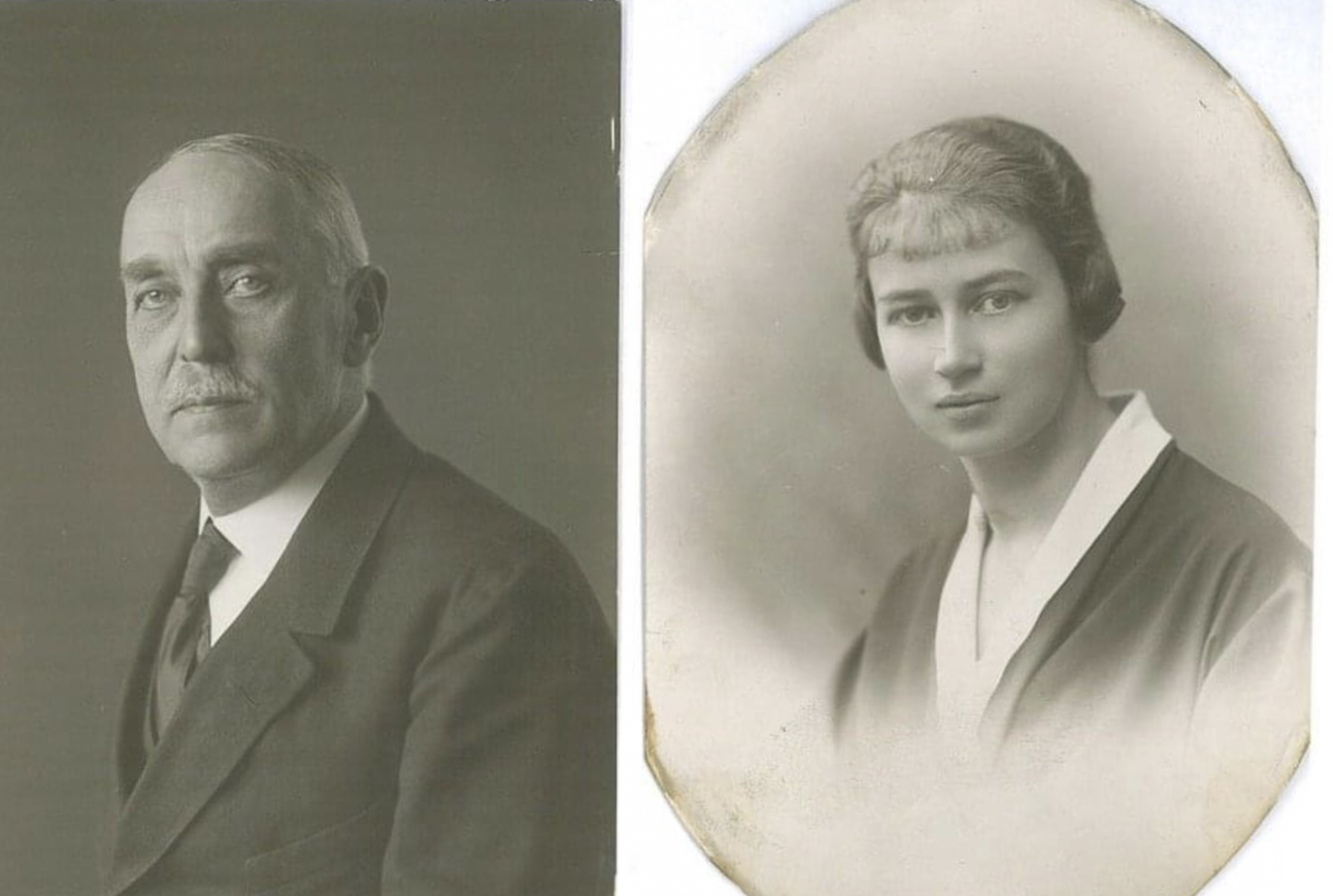 Stanisław Kognowicki ir jo žmona Zofia Dmochowska Kognowicka